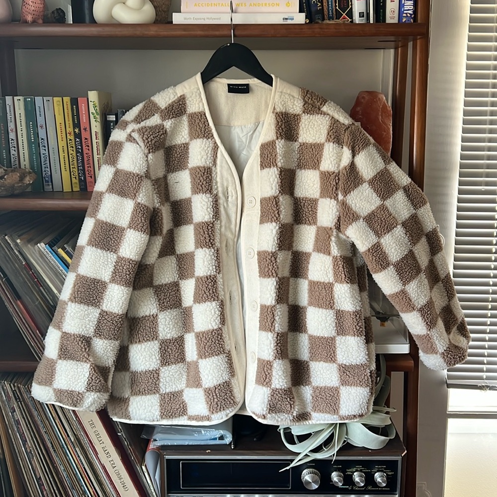 Checker Patterned Jacket